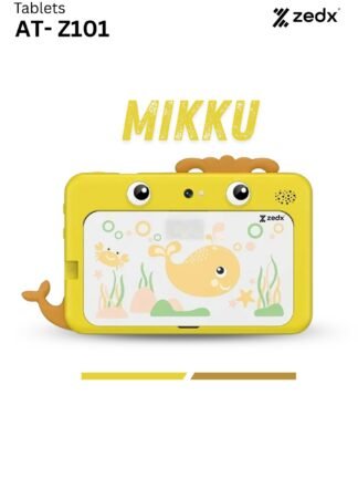 ZEDX KIDS TAB AT Z101 7Inch Display 4GB 64GB Storage - Classy Yellow