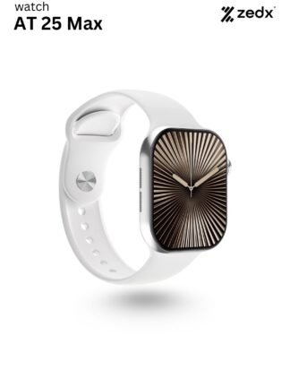 ZEDX WATCH AT25 MAX 46mm  Smooth Touch System - VACUM SILVER