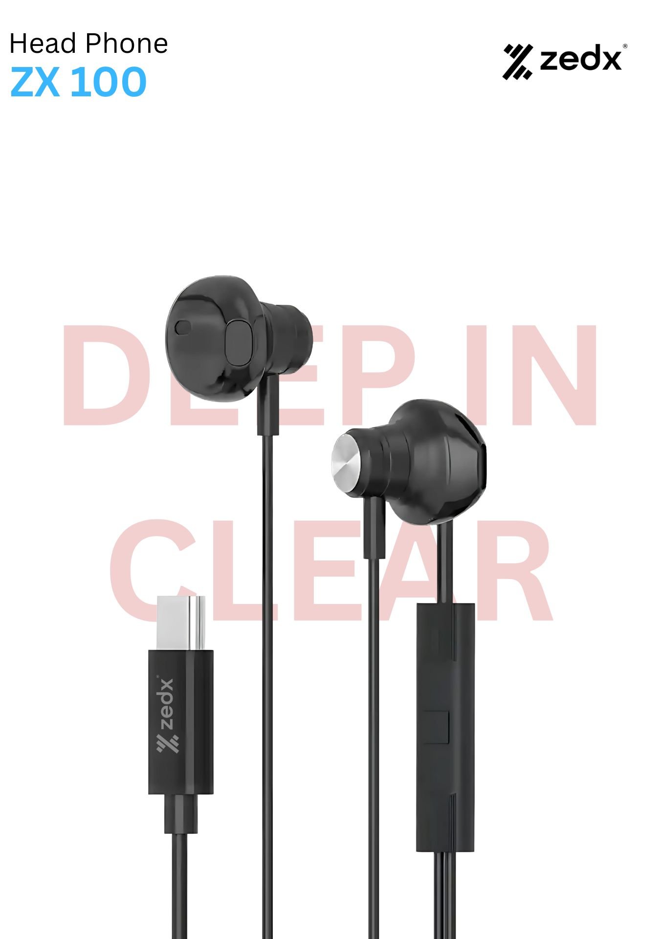 ZX100 USB-C HD EAR BUDS
