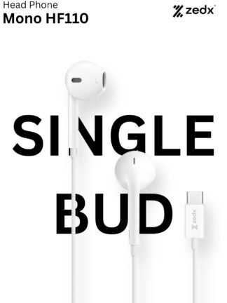 ZEDX HF110 WIRED MONO SINGLE USB-C CONNECTOR HF