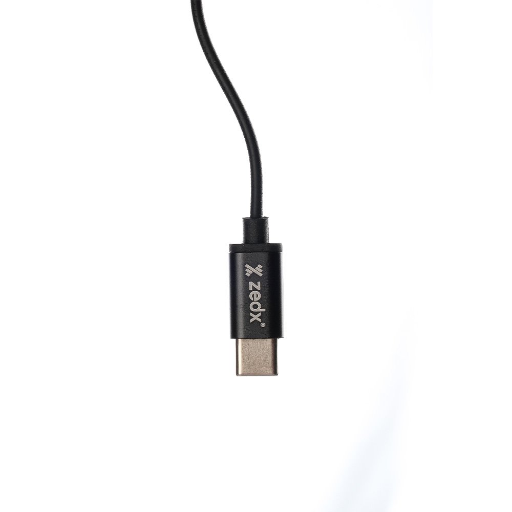 ZEDX EARPHONES ZX200 USB-C HD WIRED EAR BUDS MICROPHONE - Image 4