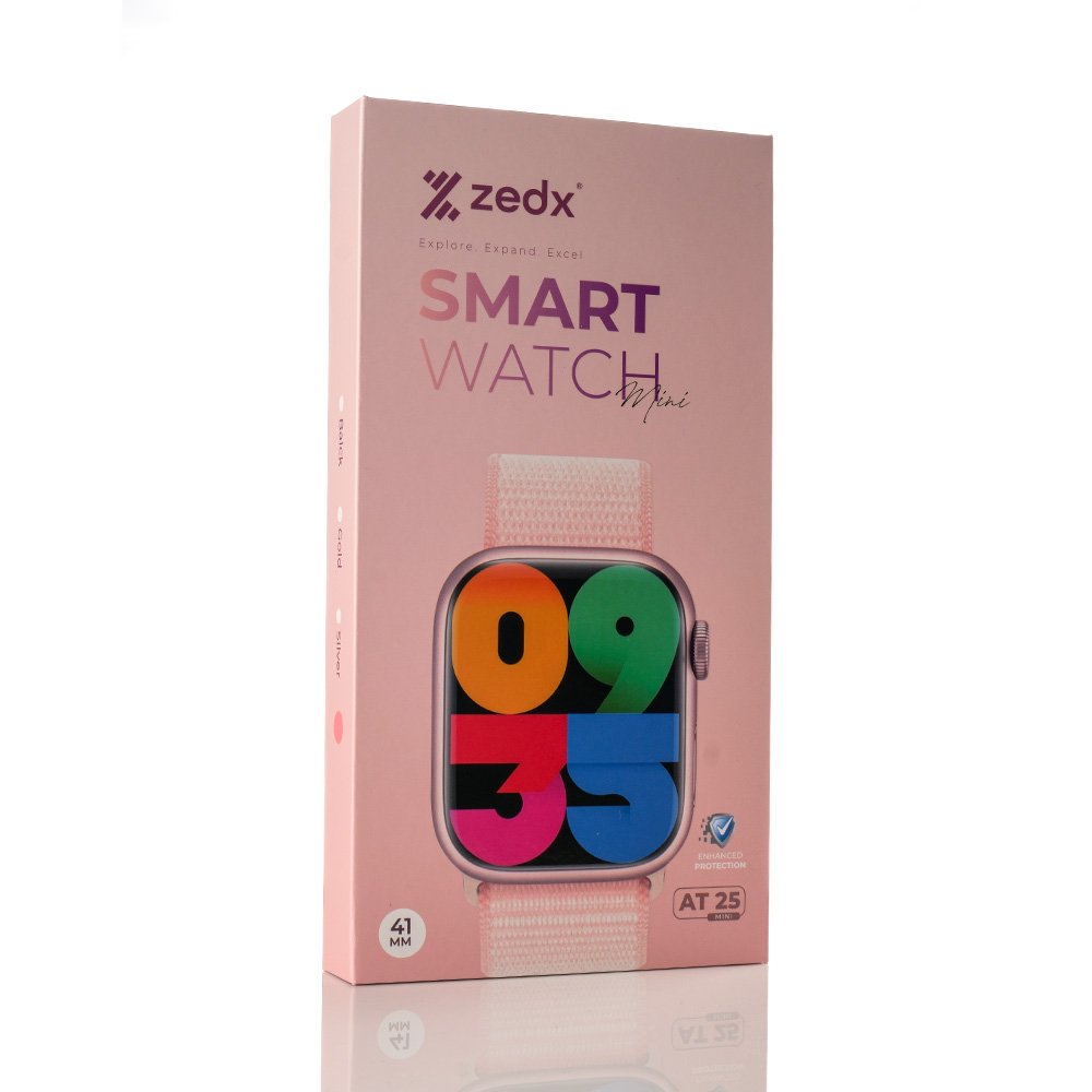 ZEDX SMART WATCH AT 25 MINI Black - 41mm - Image 2