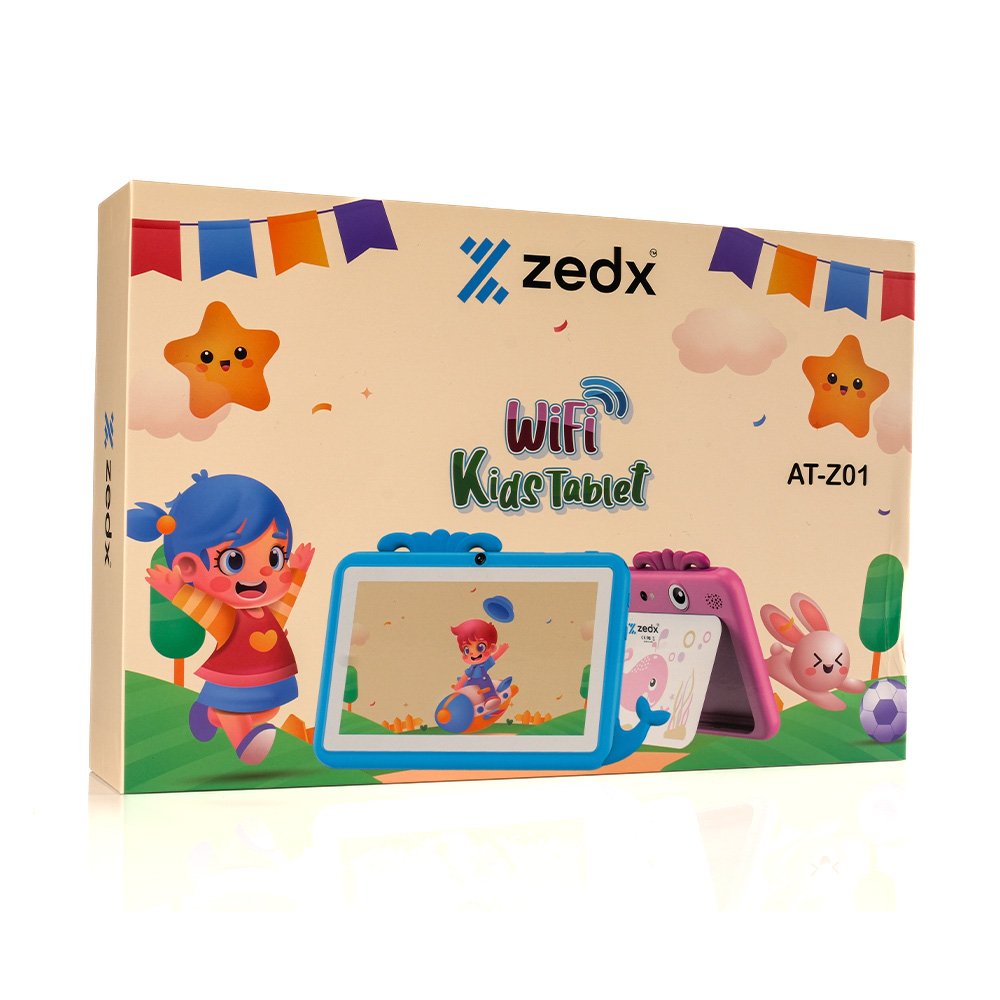ZEDX KIDS TAB AT Z101 7Inch Display 4GB 64GB Storage - Classy Blue - Image 2