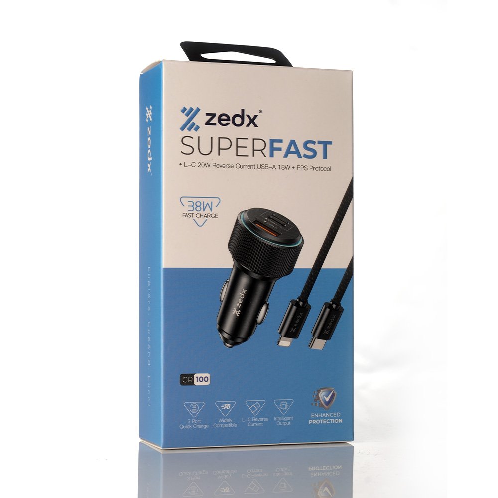 ZEDX CAR CHARGER CR100 - Image 2