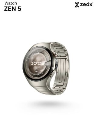 ZEDX Zen 5 Watch 46mm AMOLED Display - MET SILVER