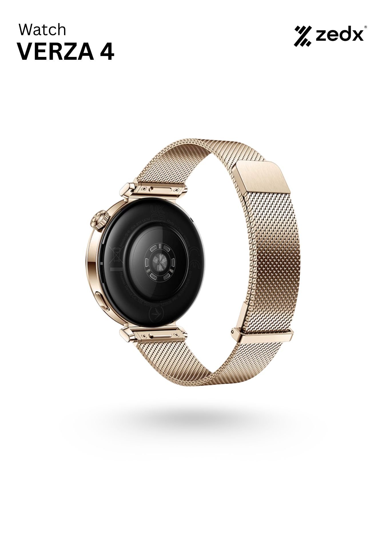 ZEDX VERZA 4 - Real AMOLED 1.43" Screen - STARRY GOLD - Image 3