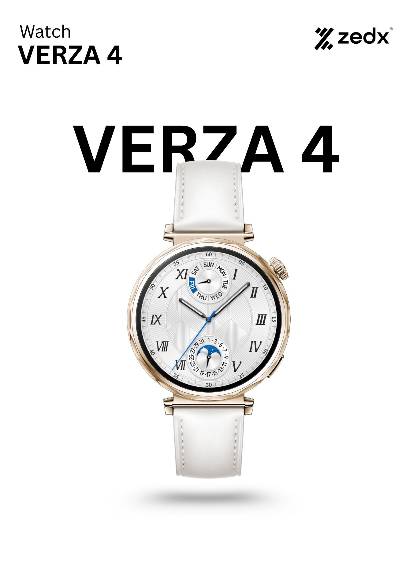 ZEDX VERZA 4 - Real AMOLED 1.43" Screen - STARRY GOLD