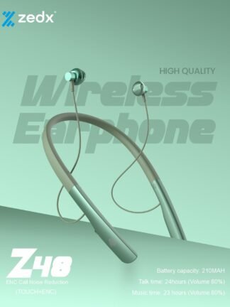 ZEDX ZEEBAND Wireless Earphones – Z48 OLIVE GREEN