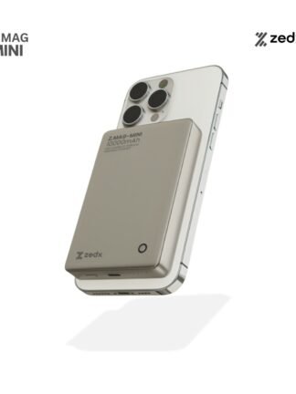ZEDX ZX-W11P Z.MAG-MINI 10000mAh Power Bank, 15W Fast Wireless Charging, Ultra Slim