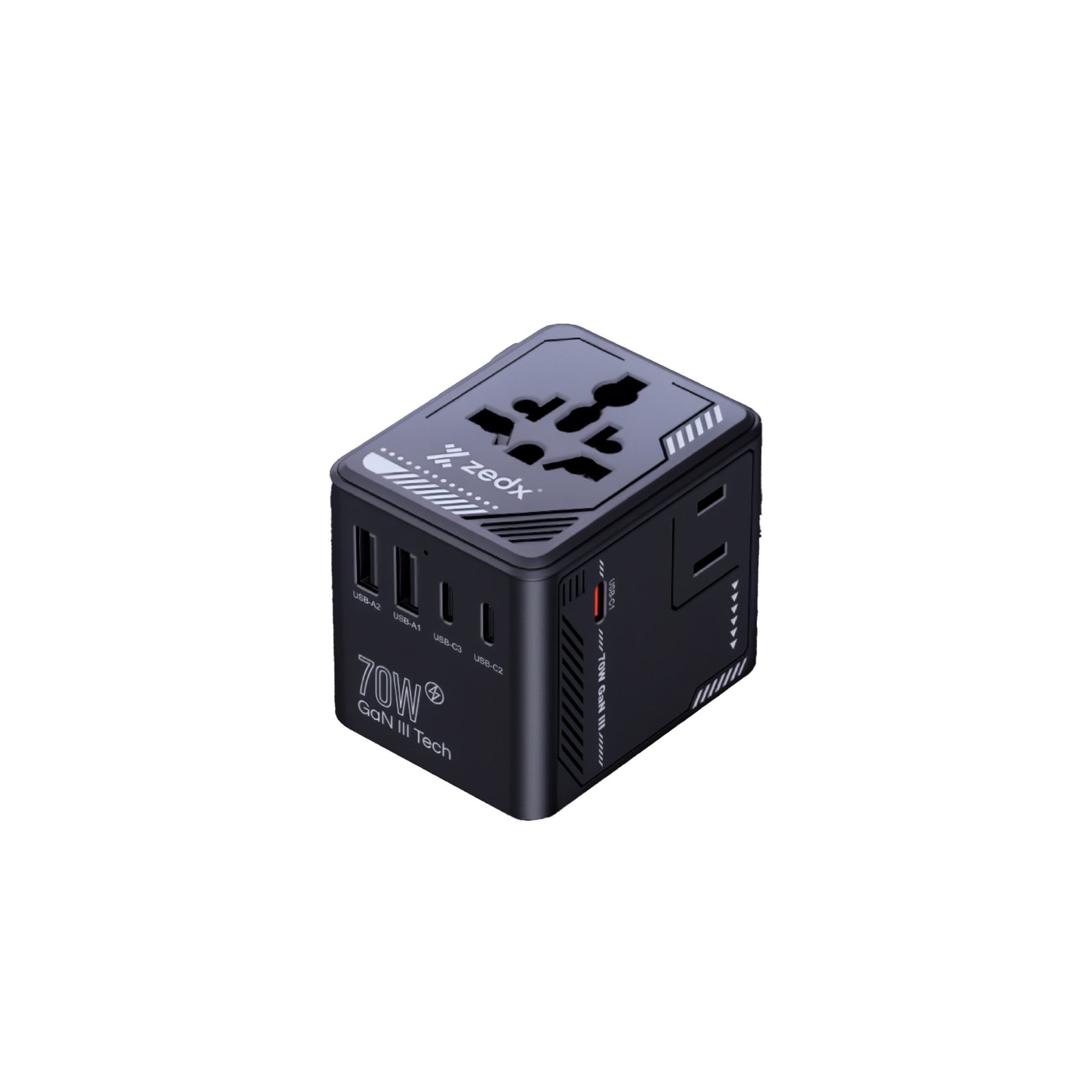 ZEDX World Travel Adapter
