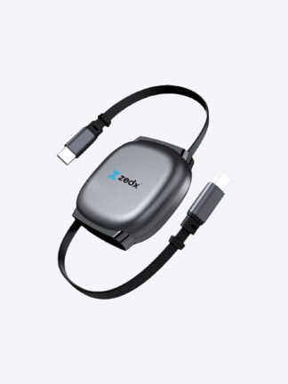 ZEDX ZE04 Retractable Lightning Cable – 30W