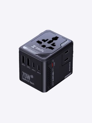 ZEDX World Travel Adapter 70w